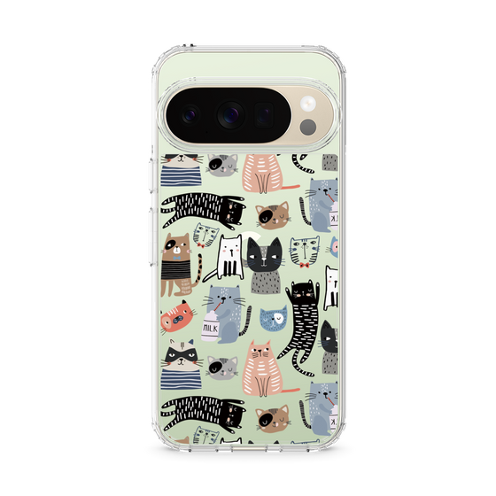 Slim Protection Case［ Funny Cats - 04 ］