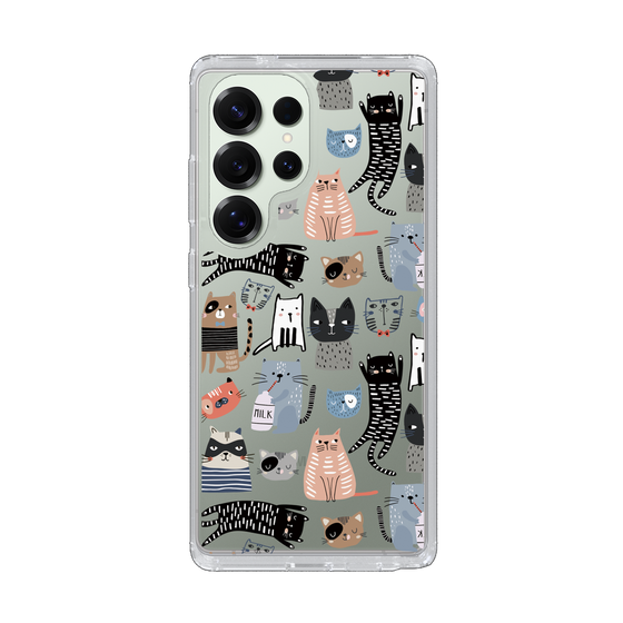 Slim Protection Case［ Funny Cats - 04 ］