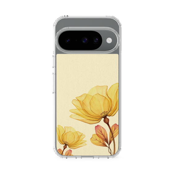 Slim Protection Case［ Natural Flower - Yellow ］