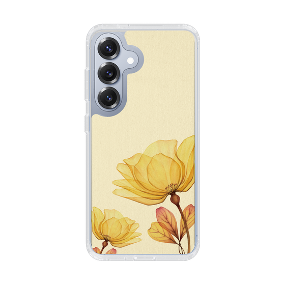 Slim Protection Case［ Natural Flower - Yellow ］