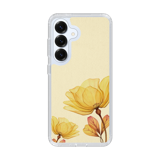 Slim Protection Case［ Natural Flower - Yellow ］