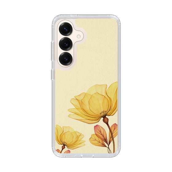 Slim Protection Case［ Natural Flower - Yellow ］