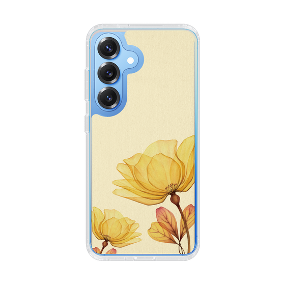Slim Protection Case［ Natural Flower - Yellow ］