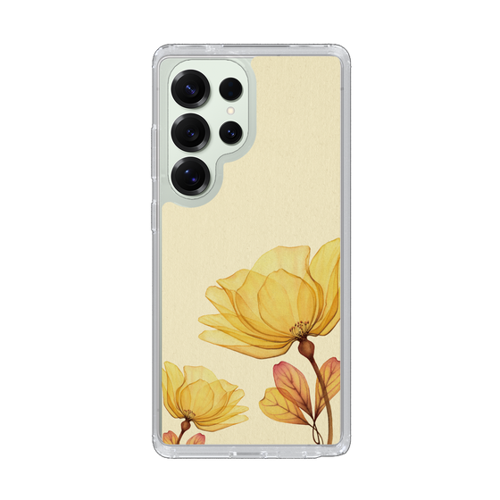 Slim Protection Case［ Natural Flower - Yellow ］