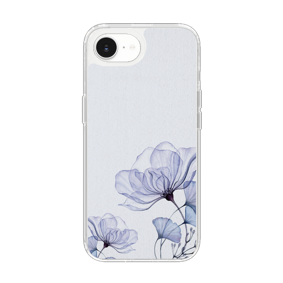 Slim Protection Case［ Natural Flower - blue ］
