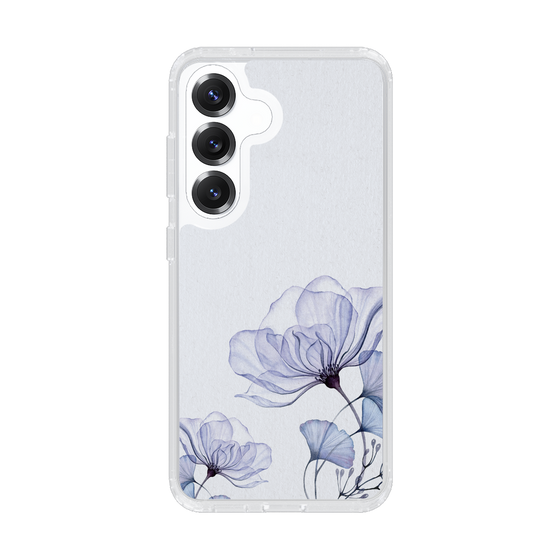 Slim Protection Case［ Natural Flower - blue ］