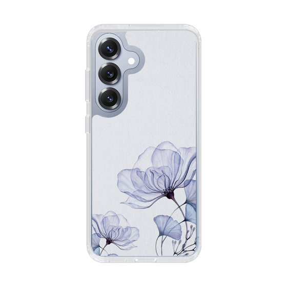 Slim Protection Case［ Natural Flower - blue ］