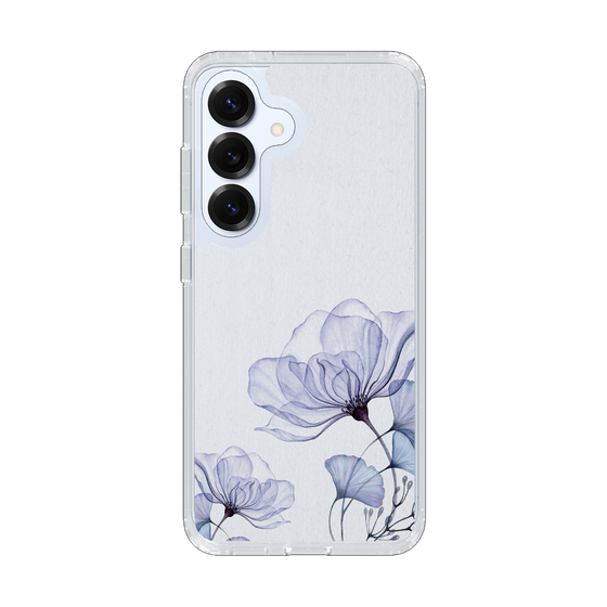 Slim Protection Case［ Natural Flower - blue ］