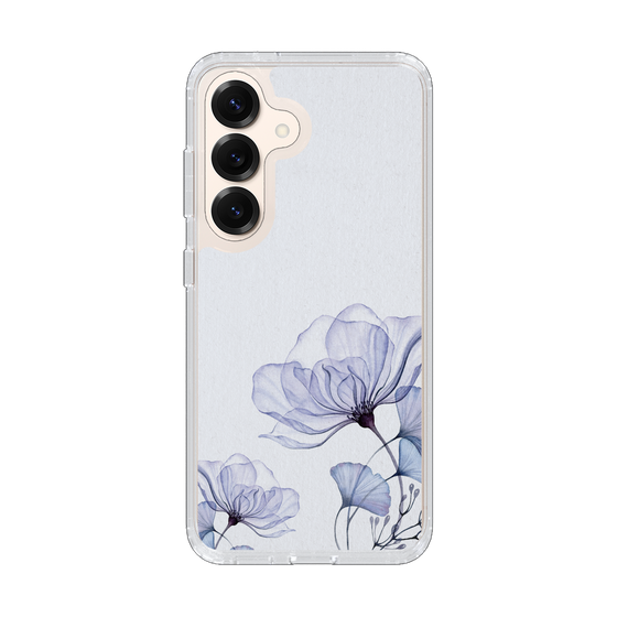Slim Protection Case［ Natural Flower - blue ］