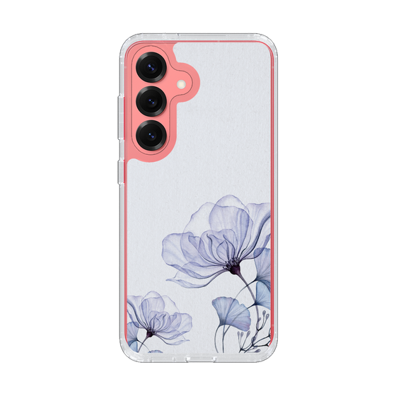 Slim Protection Case［ Natural Flower - blue ］