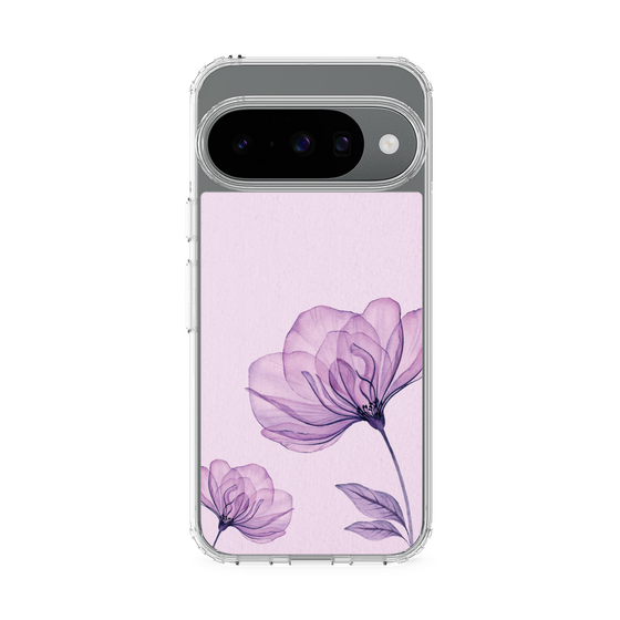 Slim Protection Case［ Natural Flower - Purple ］