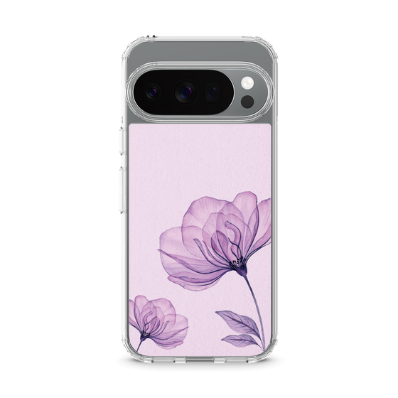 Slim Protection Case［ Natural Flower - Purple ］