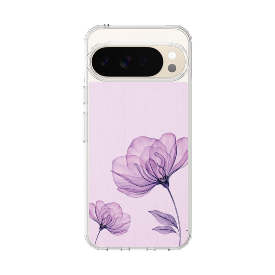 Slim Protection Case［ Natural Flower - Purple ］