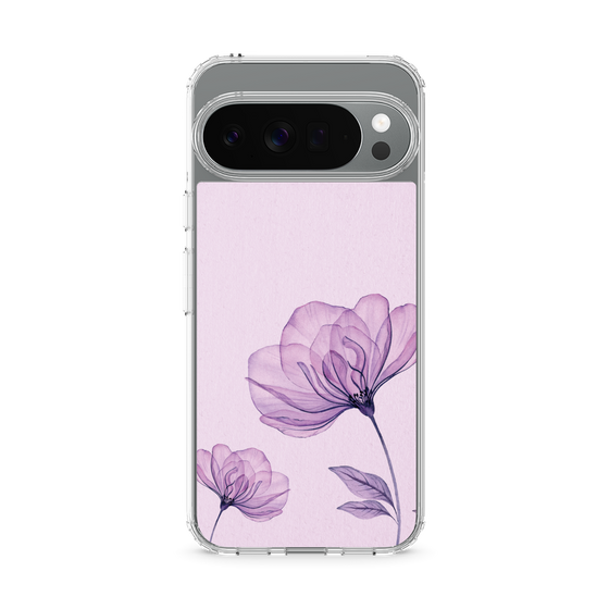 Slim Protection Case［ Natural Flower - Purple ］