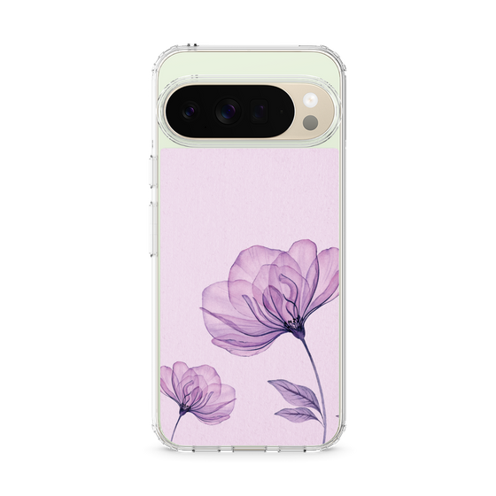 Slim Protection Case［ Natural Flower - Purple ］