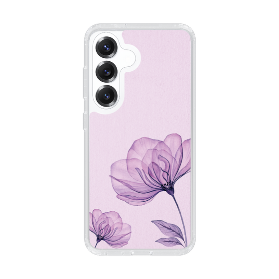 Slim Protection Case［ Natural Flower - Purple ］