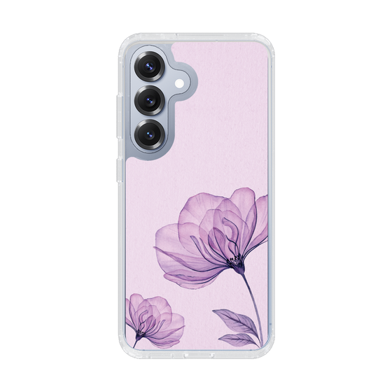Slim Protection Case［ Natural Flower - Purple ］