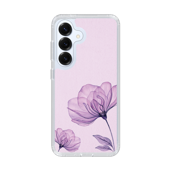 Slim Protection Case［ Natural Flower - Purple ］