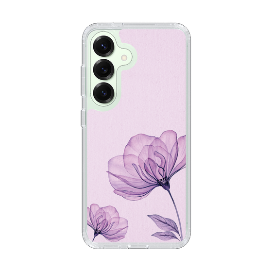 Slim Protection Case［ Natural Flower - Purple ］