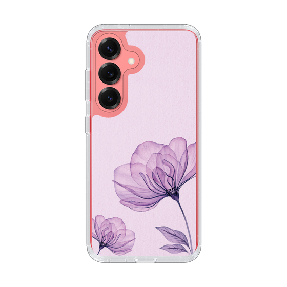 Slim Protection Case［ Natural Flower - Purple ］