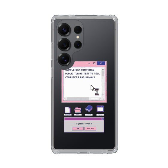 Slim Protection Case［ System error! ］