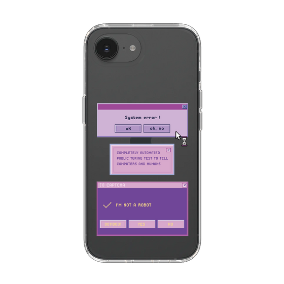 Slim Protection Case［ I'm NOT A ROBBOT! ］