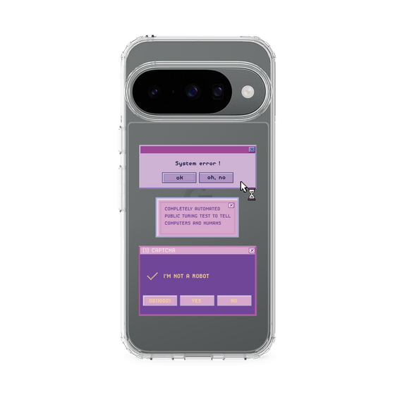 Slim Protection Case［ I'm NOT A ROBBOT! ］