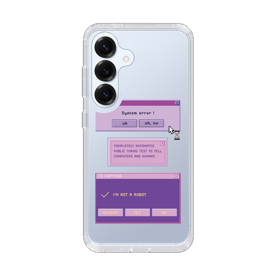 Slim Protection Case［ I'm NOT A ROBBOT! ］