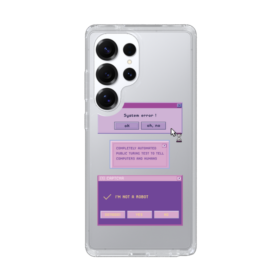 Slim Protection Case［ I'm NOT A ROBBOT! ］