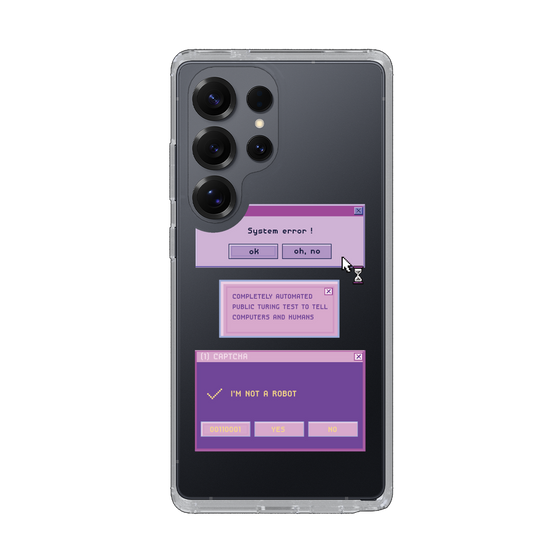 Slim Protection Case［ I'm NOT A ROBBOT! ］