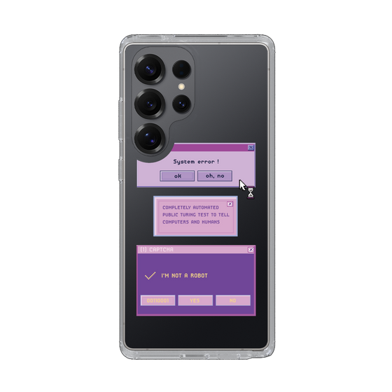 Slim Protection Case［ I'm NOT A ROBBOT! ］