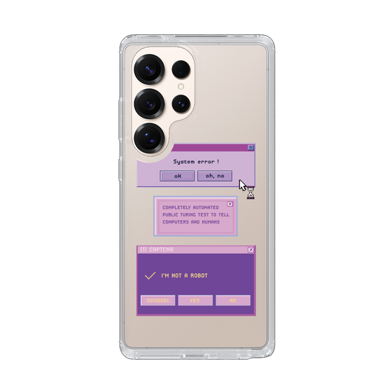 Slim Protection Case［ I'm NOT A ROBBOT! ］