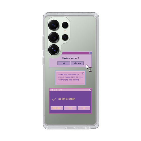 Slim Protection Case［ I'm NOT A ROBBOT! ］