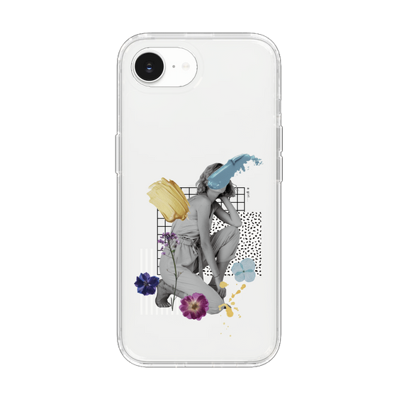 Slim Protection Case［ Cool and languid Dull blue ］