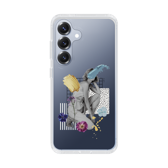 Slim Protection Case［ Cool and languid Dull blue ］