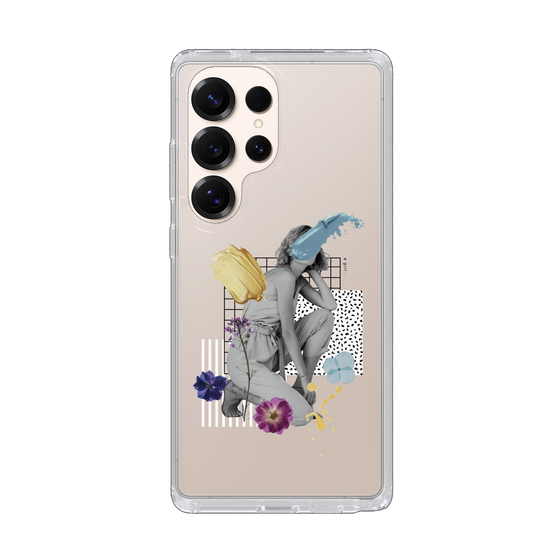 Slim Protection Case［ Cool and languid Dull blue ］