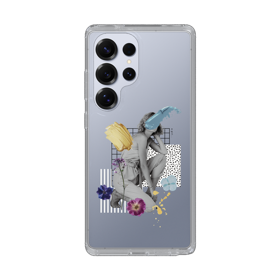 Slim Protection Case［ Cool and languid Dull blue ］
