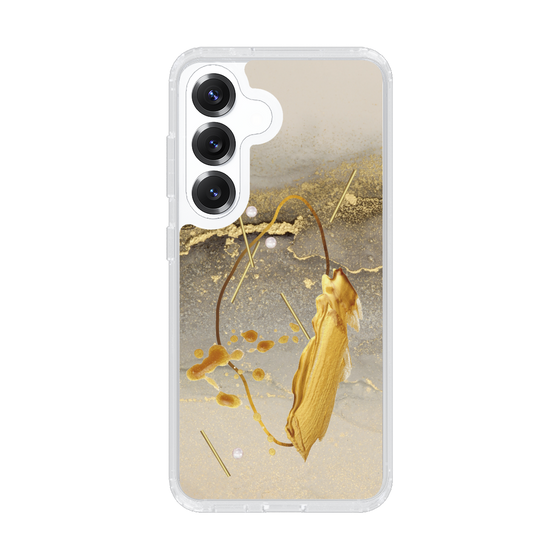 Slim Protection Case［ Marble Nuance Painting Gray ］