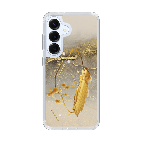 Slim Protection Case［ Marble Nuance Painting Gray ］