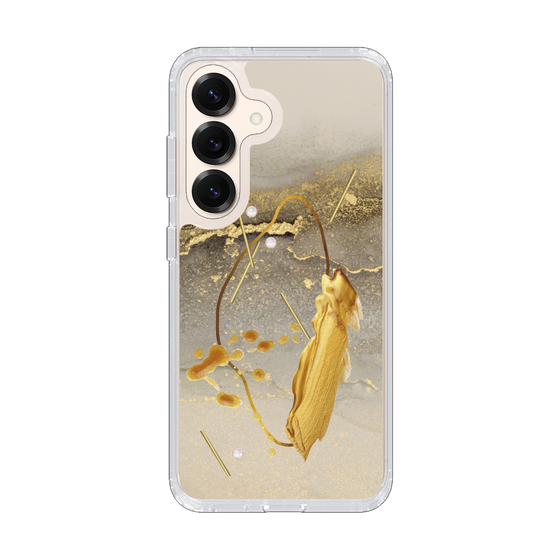 Slim Protection Case［ Marble Nuance Painting Gray ］