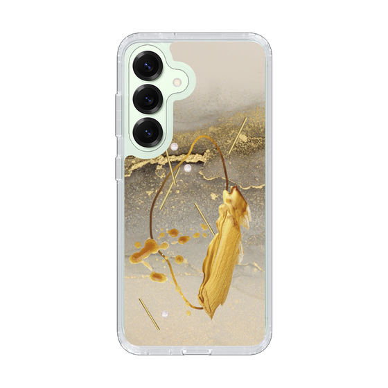 Slim Protection Case［ Marble Nuance Painting Gray ］