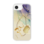 Slim Protection Case［ Marble Nuance Painting Purple ］