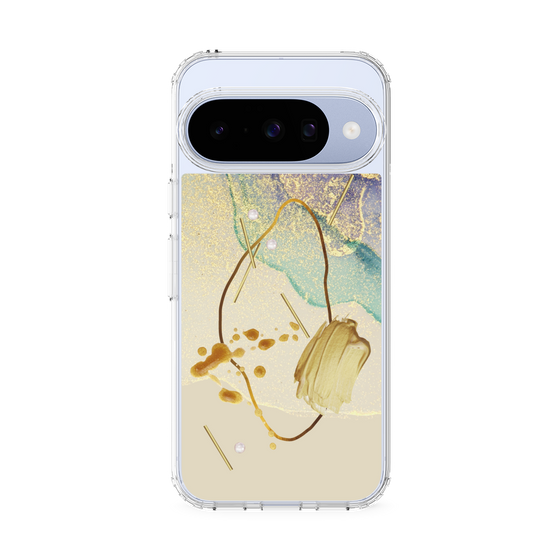 Slim Protection Case［ Marble Nuance Painting Purple ］