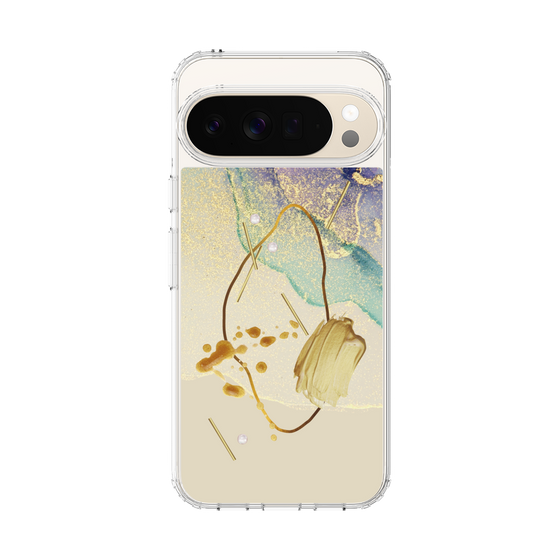Slim Protection Case［ Marble Nuance Painting Purple ］