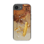 Slim Protection Case［ Marble Nuance Painting Brown ］