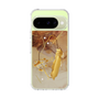 Slim Protection Case［ Marble Nuance Painting Brown ］