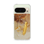 Slim Protection Case［ Marble Nuance Painting Brown ］
