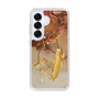 Slim Protection Case［ Marble Nuance Painting Brown ］