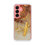 Slim Protection Case［ Marble Nuance Painting Brown ］