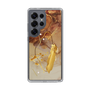 Slim Protection Case［ Marble Nuance Painting Brown ］